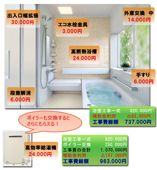 リフォームプラン～浴室～